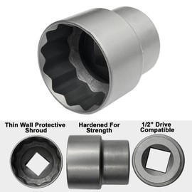 Locking Wheel Nut Removal Tool - For use when lost or broken original Ford Fiesta, B-Max, Focus, C-Max, Ka+, Kuga, Mondeo, Puma and other models Wheel Lock Key