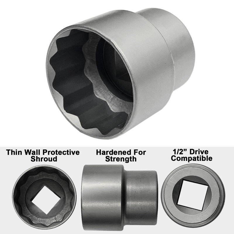 Locking Wheel Nut Removal Tool - For use when lost