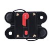 Circuit Breaker Manual Reset 1/4in Overcurrent Protection DC 12‑48V for