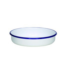 Krüger AUFLAUFFORM 24CM RUND EMAILLI