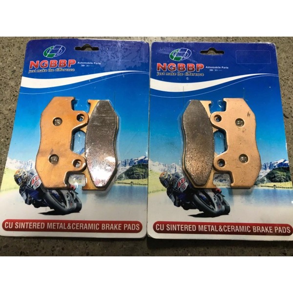 NA 2 SETS - NEW REAR BRAKE PADS HONDA TRX250R