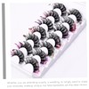 FOMIYES Lash Extensions 7 Pairs of Women's False Eyelashes Lash