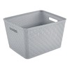 Sterilite 18 Pack Plastic Storage Bin Organization Containers, Tall Baskets,