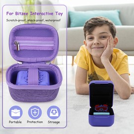 diamondo Carrying Travel Case Compatible with Bitzee Interactive Toy Digital Pet, Hard Protective Storage Holder for Bitzee Virtual Electronic Pets Kids Toys Storage Bag, Case Only