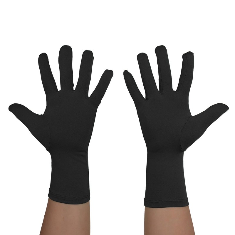 Sheface Men's and Women's Wrist Spandex Gloves Stretchy Costume Gloves