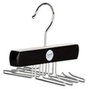 SUNNY SUNDAY ® Wooden Clothes Hanger, Tie Holder, Wardrobe Organiser