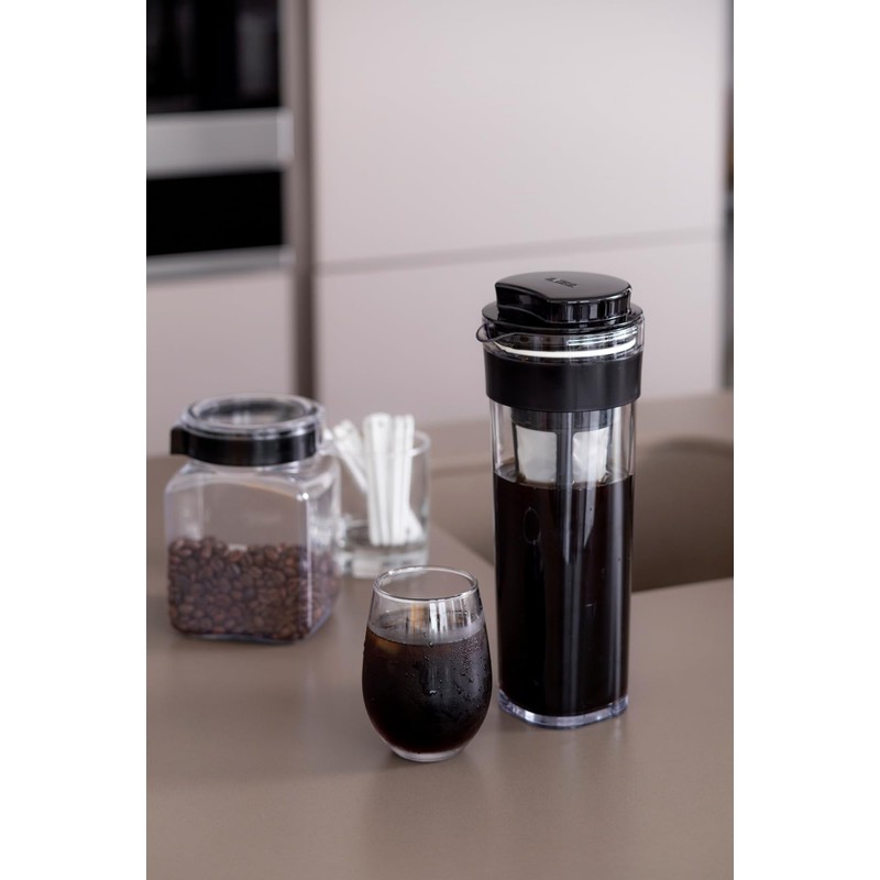 Takeya Fresh Rock Coffee with Measuring Spoon, Coffee Beans, Storage