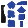 8PCS Silicone Caulking Tool Set, Sealant Finishing Grout Scraper Caulk