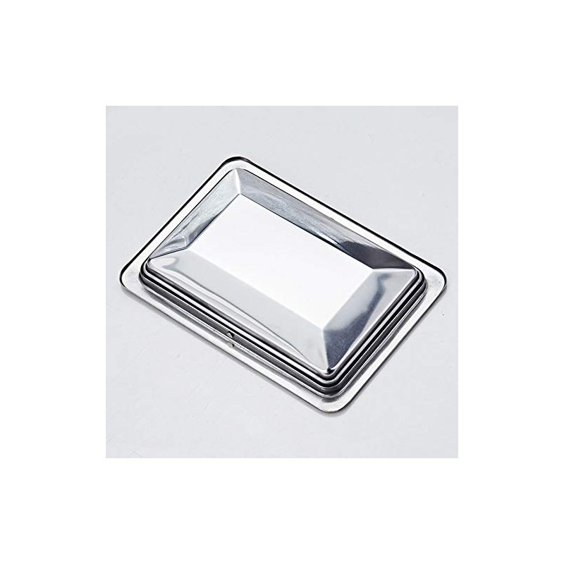 Pearlead Simple Trash Grommet for Kitchen Countertop with Auto Cover