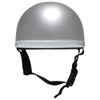 B&B BB300 White Brim Half Cap, Helmet, Silver, SG Safety