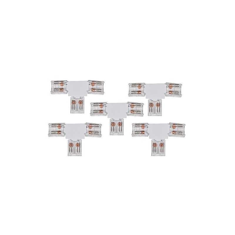 Lyyt - Solderless RGB COB LED Strip Connectors - 5