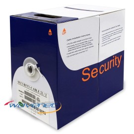 Wavenet 22/2C CMR Stranded Unshielded Riser Security Cable White - 1000ft