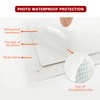 Suaific 5x7 Waterproof Picture Frame for Grave - Acrylic Outdoor