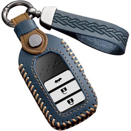Fucaten Compatible Honda Key Case Key Cover Key Holder Compatible with Freed Odyssey Step Wagon RP Series Fit GK Series S660 CR-Z Vezel CR-V Jade Shuttle Civic Sedan Hatchback Type R Accord Insight