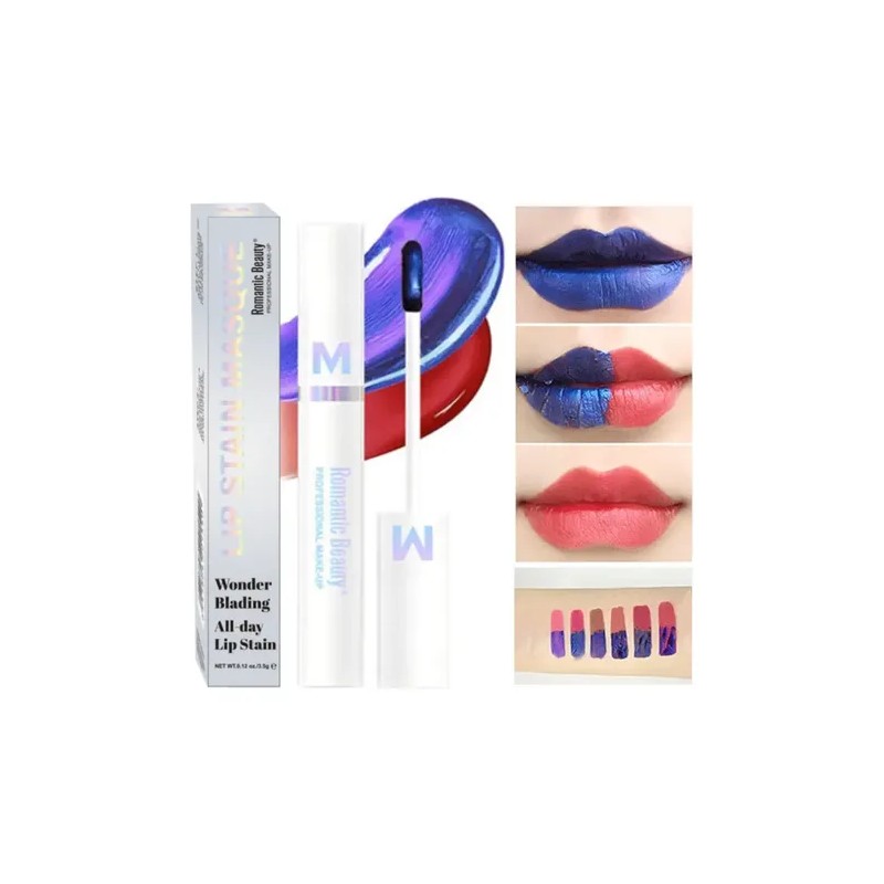 Barra De Labios 3d Mate De Larga Duración Con Acabado