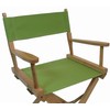 Sunbrella Directors Chair Replacement Cover (Flat Stick) (Gingko)