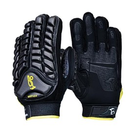 Kookaburra Siege Hockey Gloves - Black - XS L/H