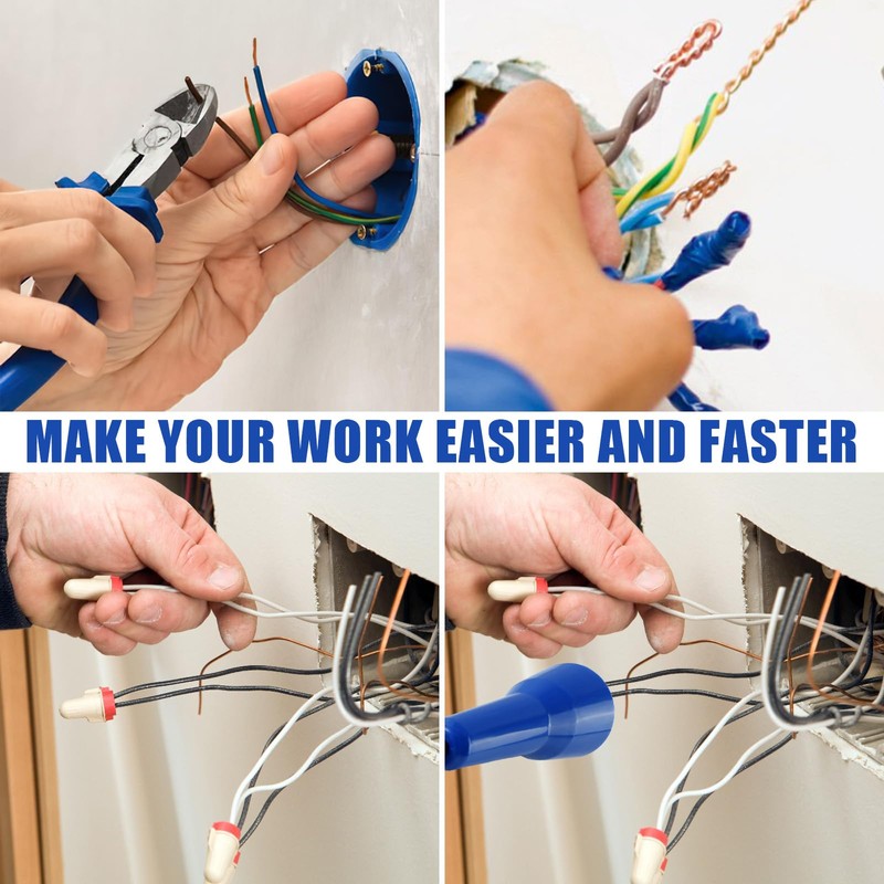 2Pcs Wire Twister Tool, Wire Twisting Spinner, Wire Nut Driver