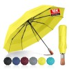 Windproof Fully-Automatic Large Folding Umbrella with Alloy Ribs UV Resistant