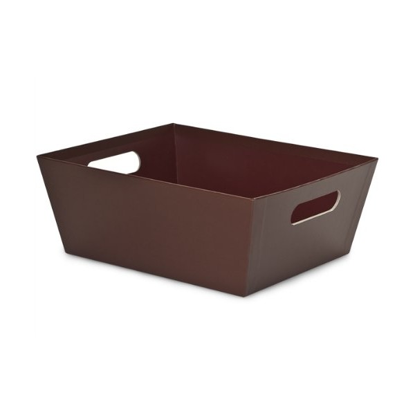 CHOCOLATE Market TraysMINI-PK X-LARGE WIDE BASE (3 unit, 3 pack