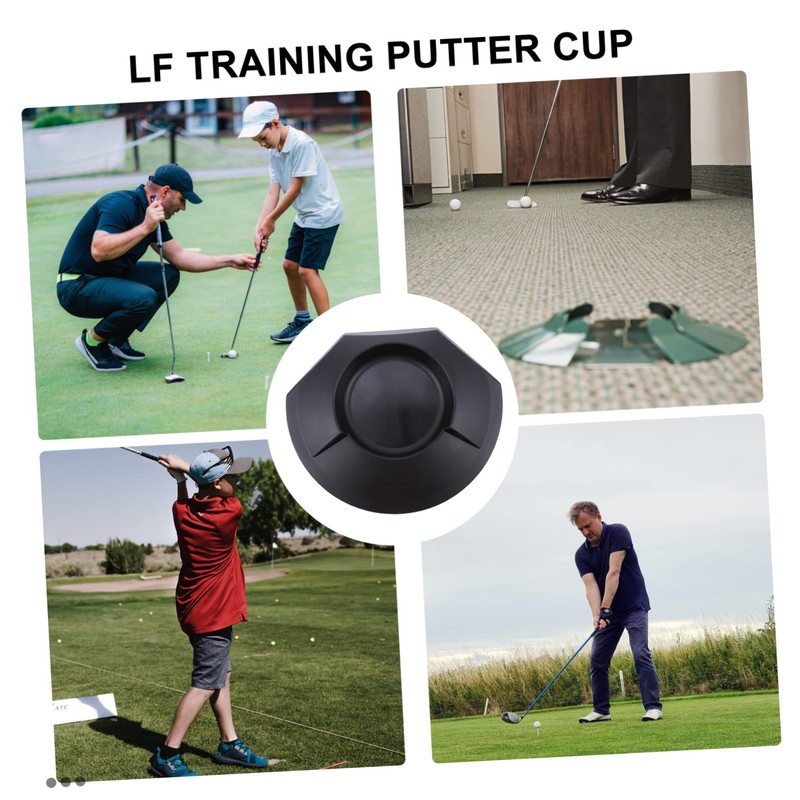 BESPORTBLE 3pcs Golf Putting Practice Disc Lightweight Training Aid for