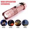 Fumete 20 Pcs LED Flashlight Torch Mini 3 Mode Tactical