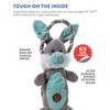 Charming Pet Scrunch Bunch Bunny Interactive Plush Squeaky Dog Tug