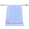 Stainless Steel Single Rod Towel Rack Round Base Bathroom Bedroom