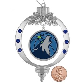 Minnesota Timberwolves Christmas Ornament