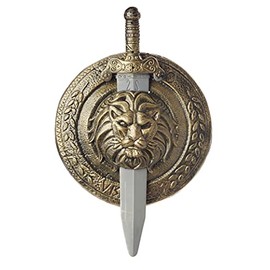 California Costumes Gladiator Combat Shield and Sword Standard