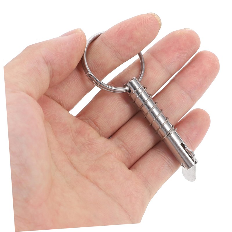 Hohopeti Stainless Steel Boat Safety Pin for Deck Hinge Use