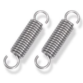 GUNGY Extension Spring 60mm Tension Spring With Dual Hook in 304 Stainless Steel OD 15mm Wire Diameter 2.2mm Max Load 11.8KG 2.2x15x60mm 2 Pieces