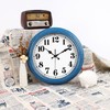 JENLYSTIME 12 Inch Retro Wall Clock Silent Non Ticking Battery
