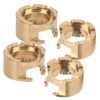 Brass Counterweight for Traxxas TRX‑4 for RC Crawler Rear and