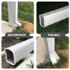 Uonlytech 6 Pcs Drain Nozzle Sleeve Gutter Downspout Downspout Cover