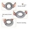Microwave Cool Plate Spill Proof Microwave Bowl Carrying Tray with