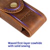 ROCKTOL Multitool Sheath, Premium Leather Snap Sheath for Belt, Multi-Tool
