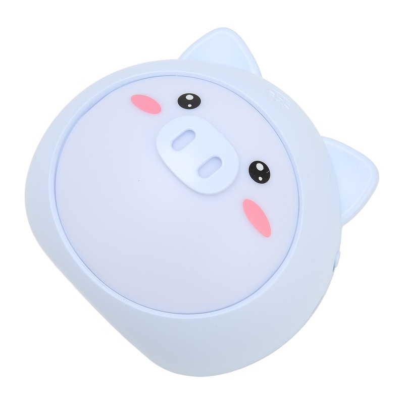 Cute Pig Night Lamp Stepless Dimming 3 Levels Brightness USB