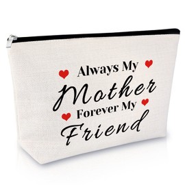 Mothers Day Gift for Mum Mother Makeup Bag Mum Birthday Gifts from Daughter Son Funny Gift for Mum Mother Thank You Gift Cosmetic Bag Birthday Gifts for Mum Christmas Travel Cosmetic Pouch
