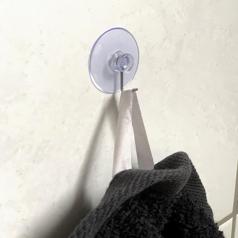 Suction Cups with Hooks PVC Diameter 25 mm Pack of