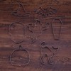 Juego grande de cortadores de galletas de Halloween, 7 piezas,