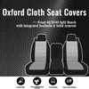 EDIETH Front 40/20/40 Thickened Heavy-Duty Oxford Fabric Seat Covers Compatible