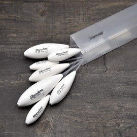 Sbirolino Fishing Floats Fishing Equipment Trout Fishing Tackle Bombards Spirulino Trout Float Set of 7 Floating Bombards with Boat Container