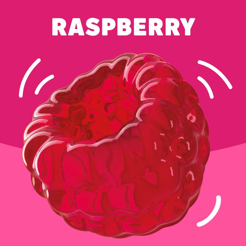 Jell-O Raspberry Gelatin Mix (6 oz Boxes, Pack of 6)