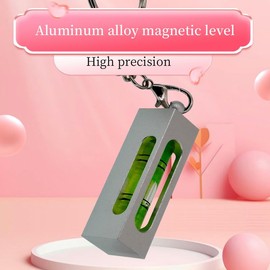 The Yan He Aluminum Alloy High-Precision Level, 180 Degree Turn (Silver)