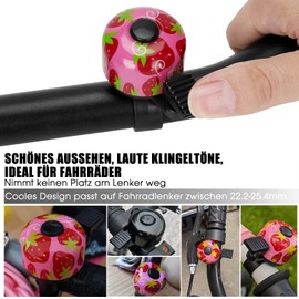 Children's Bicycle Bell for Children Girls Boys Adults 120 dB Mini Loud Bicycle Bell for Bicycle, Scooter, Tricycle, Children's Bike, Children's Bike, Mountain Bike - Bicycle Accessories