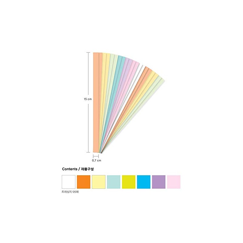 Jong Ie Nara Origami Folding Star Pastel Star : 8