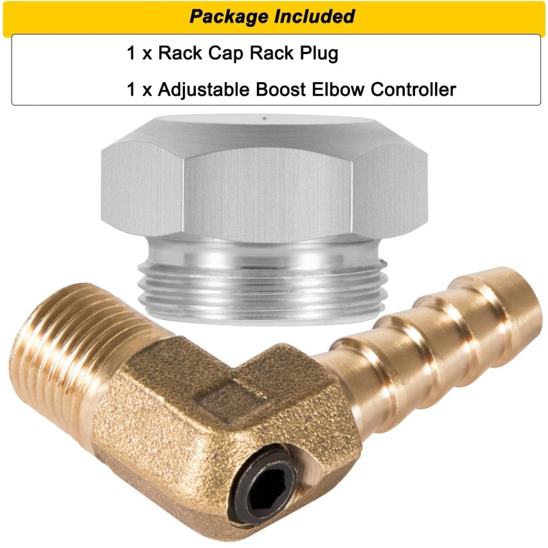 Camoo Adjustable Boost Elbow Controller & Rack Cap For 94-98