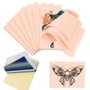 Tattoo Practice Skins with Transfer Paper - 35Pcs Fake Skin