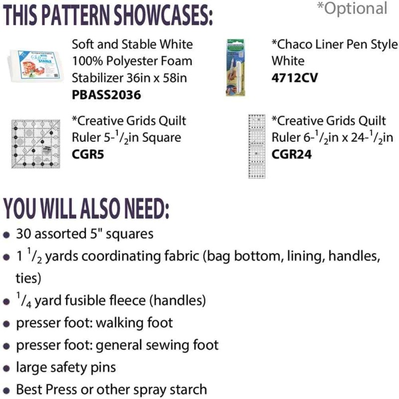 Cut Loose Press Box Bottom And Bows Tote Pattern